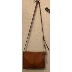 Brown Fossil Cross-body Purse